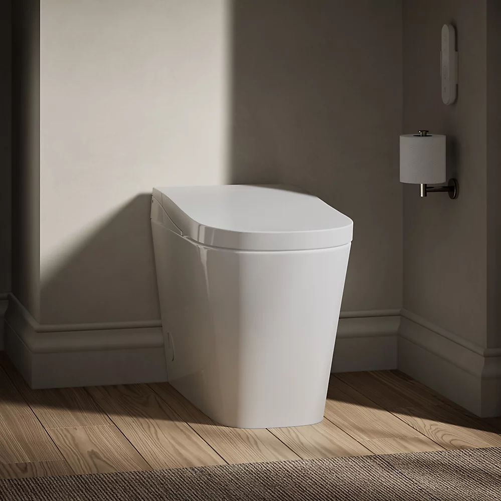 Kohler 29149-0 Fora One Piece Elongated Dual Flush Smart Toilet White